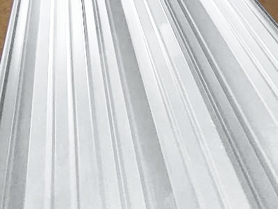 Окрашенный профнастил С8-1150, 0,5 мм, серо-белый