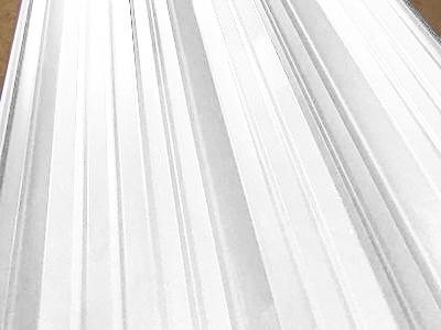 Окрашенный профнастил НС44-1000, 0,55 мм, белый