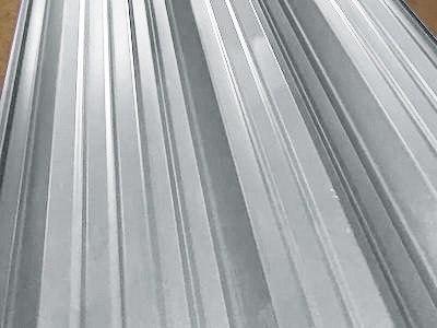 Окрашенный профнастил С21-1000, 0,45 мм, серый