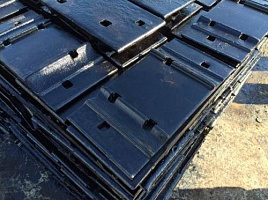 Рельсовая подкладка Д65 б/у