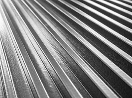 Нержавеющий профнастил НС20-1250, 0,7 мм, AISI 304