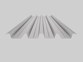 Оцинкованный профнастил Н60-845, 0,6 мм